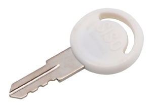 Siso master key for pedestal lock